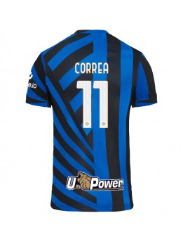 Inter Milan Joaquin Correa #11 Replika Hemmakläder 2024-25 Kortärmad